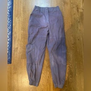 Berksha Light Purple Cargo Pants